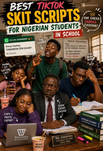 Best TikTok Skit Scripts for Nigerian Students in School