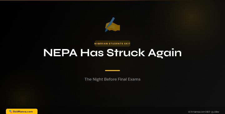 NEPA Has Struck Again: The Night Before Final Exams