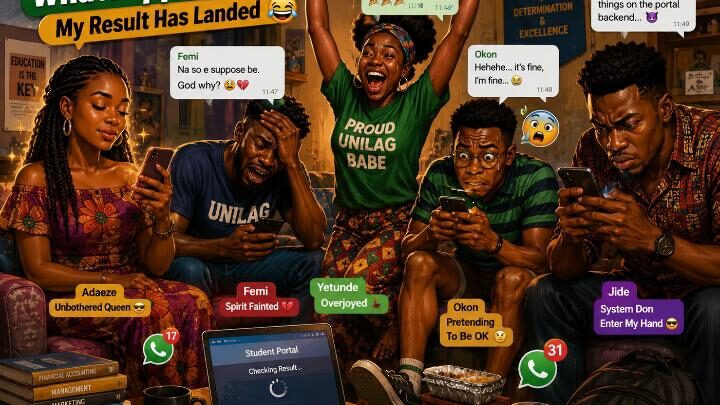The Exam Result WhatsApp Drama: My Result Has Landed