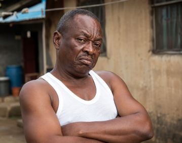 Uncle Rotimi Nigerian village man unimpressed funny skit scene