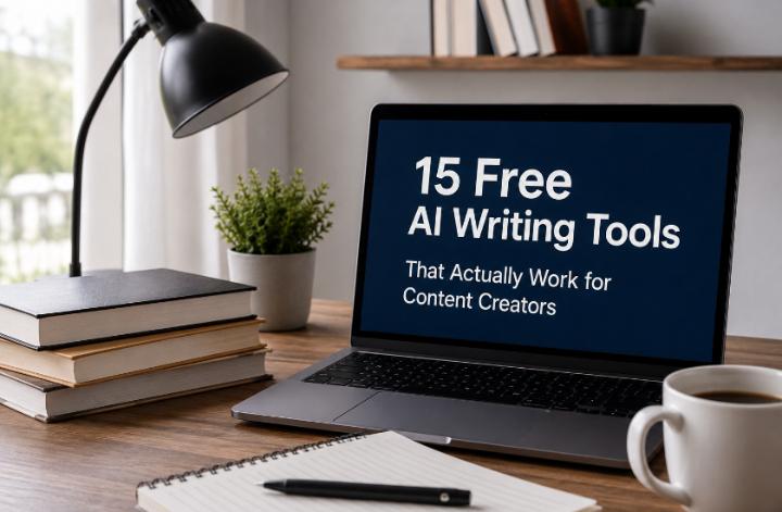 15 Free AI Writing Tools That Actually Work for Content Creators