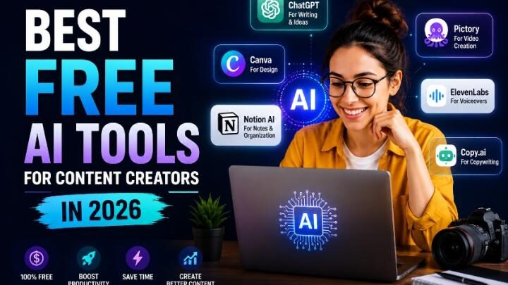 Best free ai tools for content creators in 2026