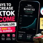 Ways to Increase TikTok Income: My Actual Log From Zero to a Real Number